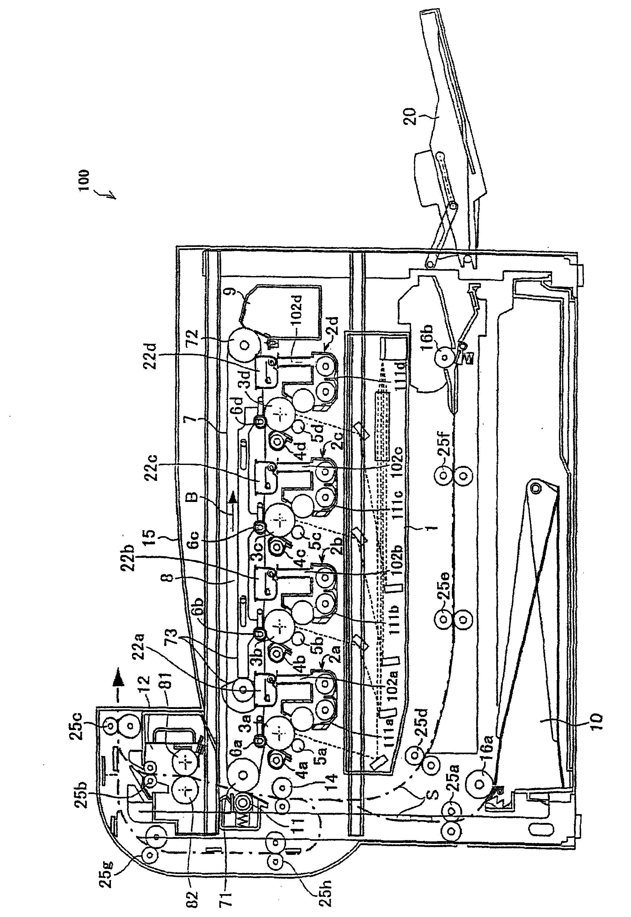 Developing device and image forming device using the same