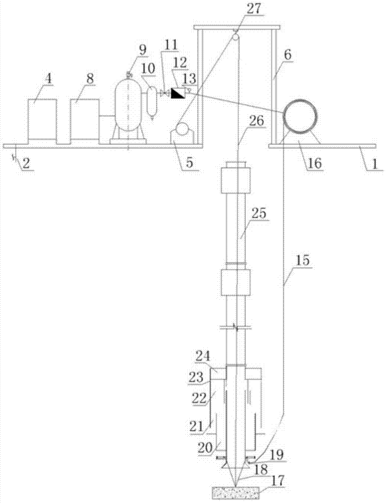 Moveable type in-situ water quality improvement system through water lifting and aeration