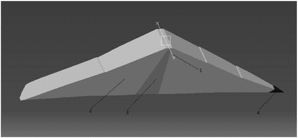 Modeling method for inclined core wall earth-rockfill dam based on VB and CATIA