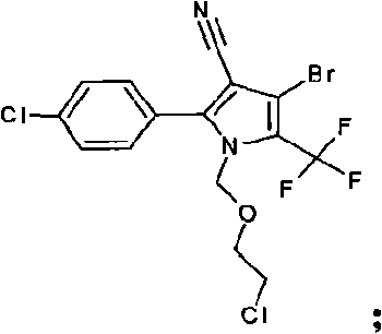 Method for preparing chlorfenapyr and analog thereof