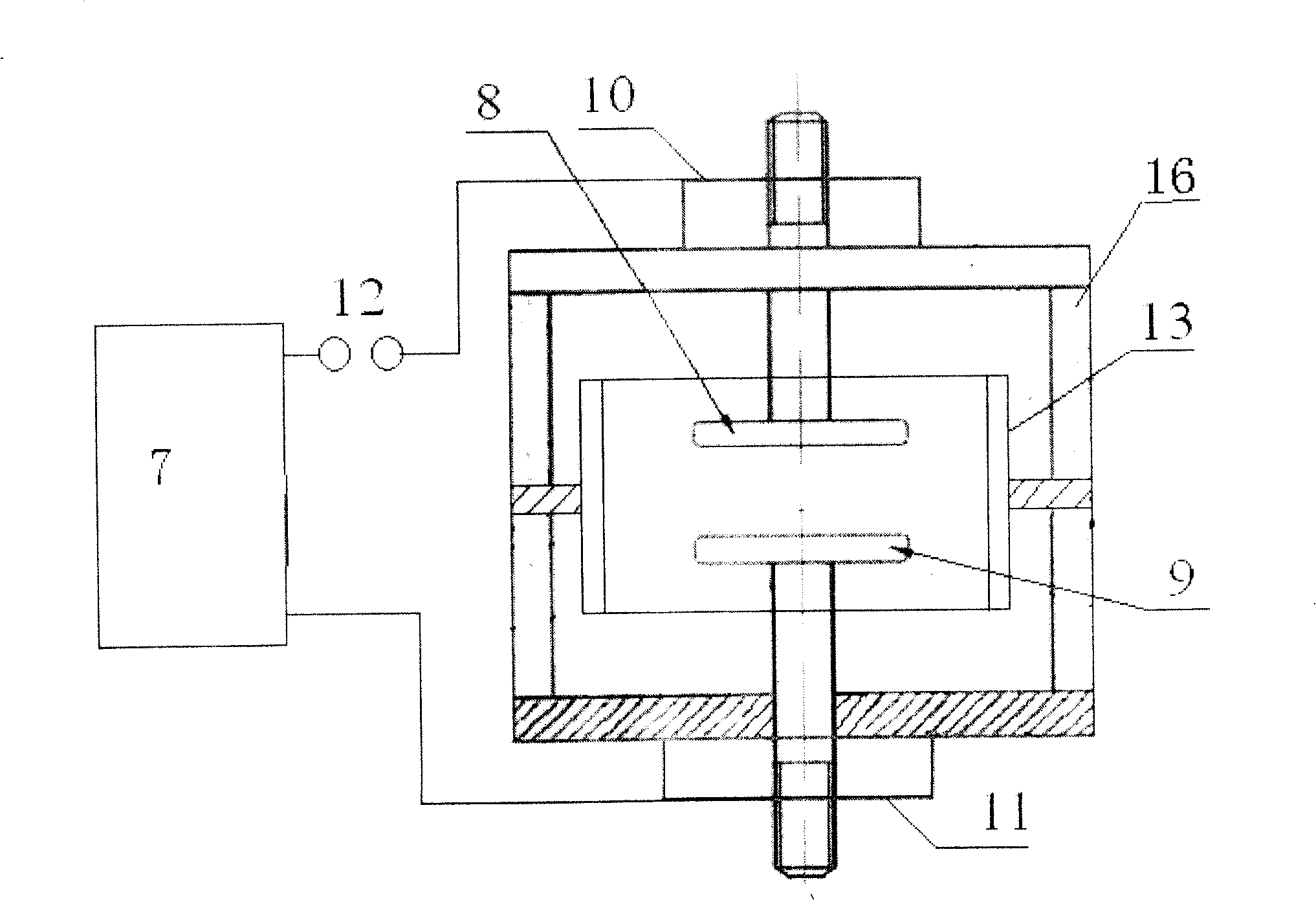 10/350 shock current system for air or vacuum CROWBAR switch