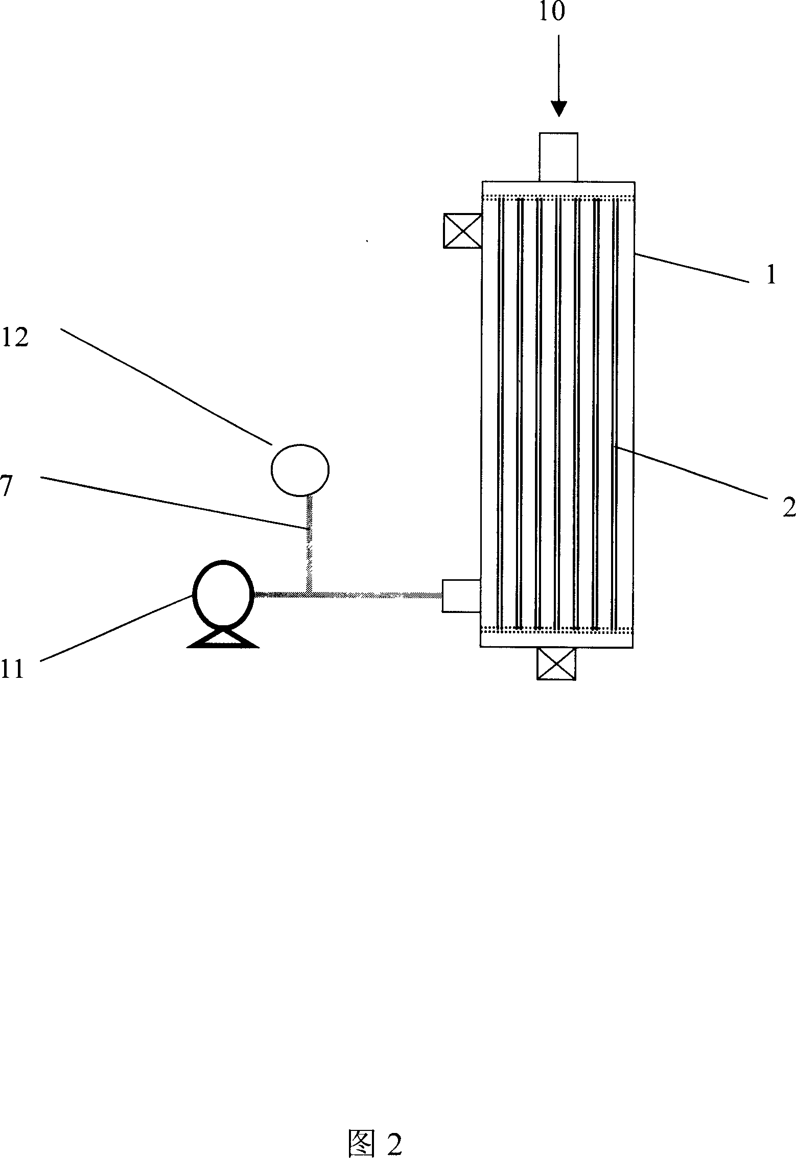 Process and apparatus for repeated use of dialysis device