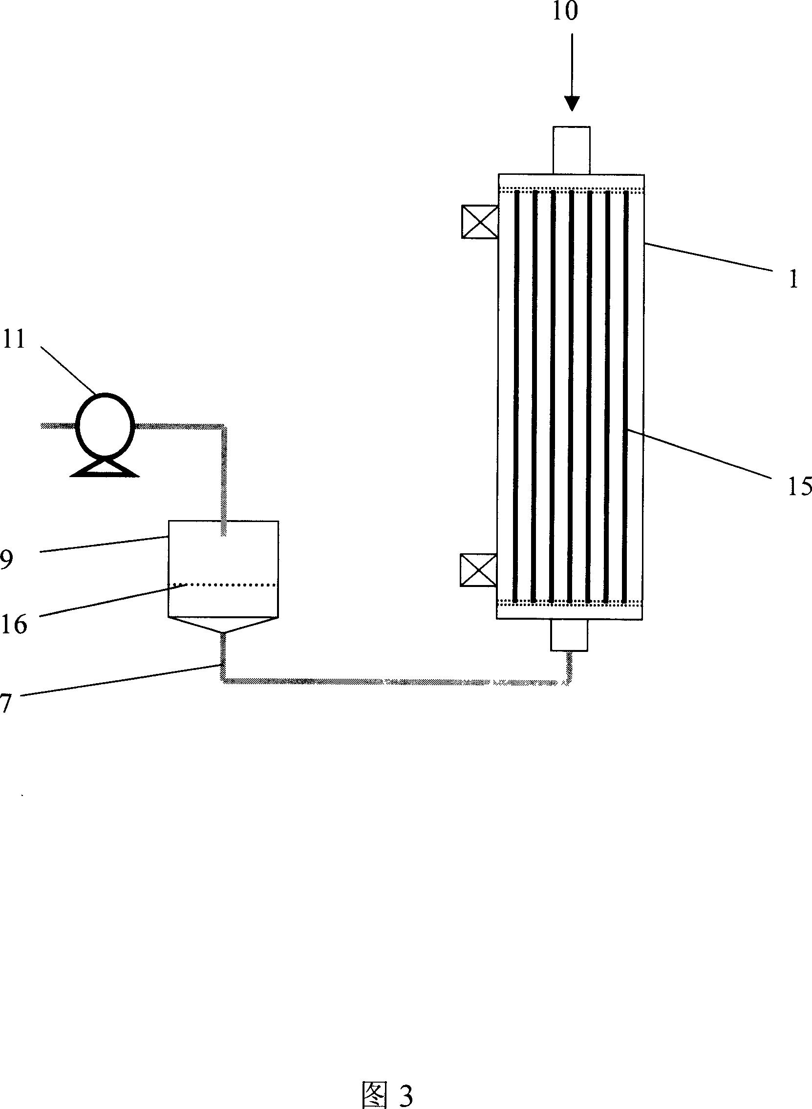 Process and apparatus for repeated use of dialysis device