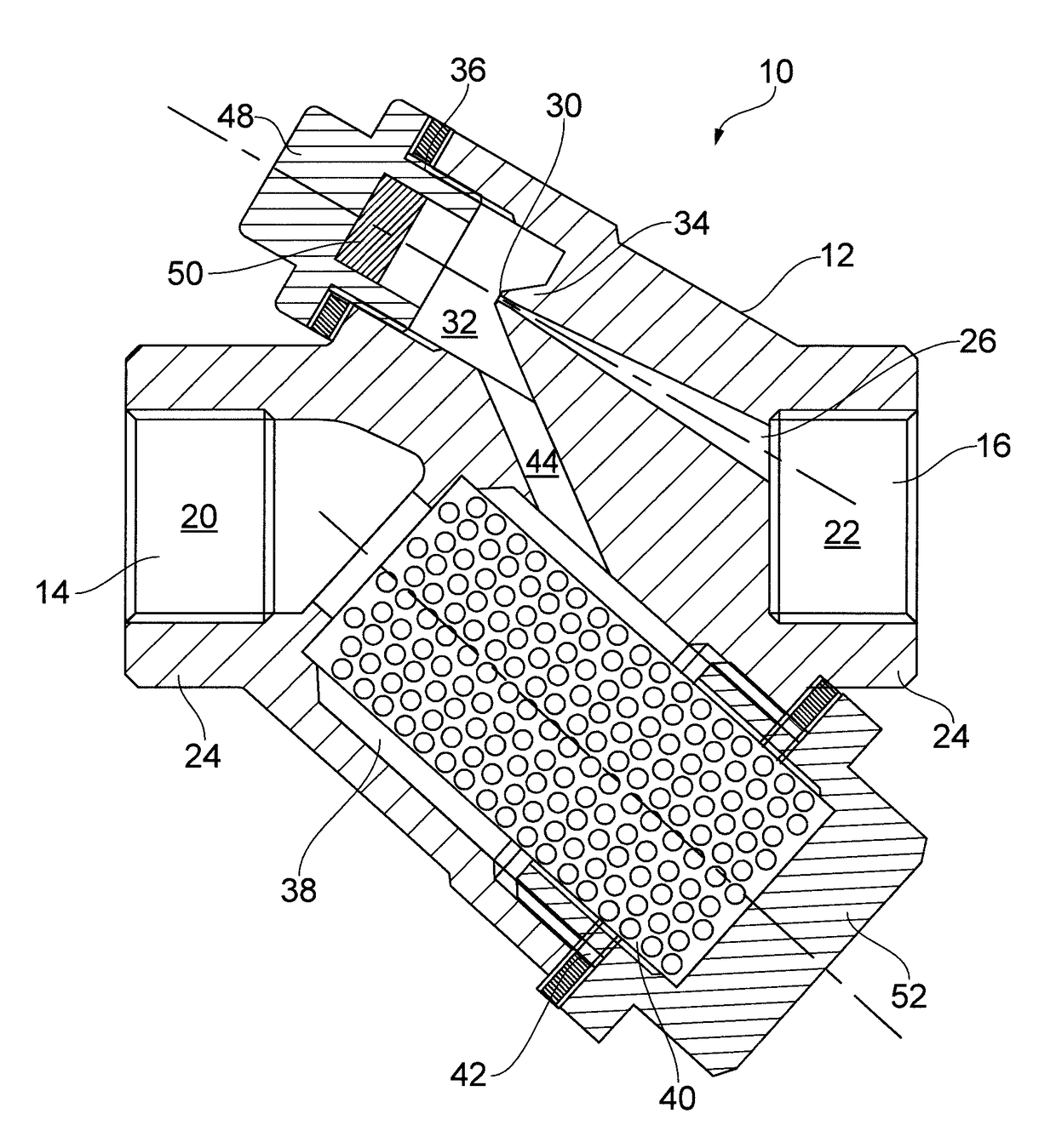 Condensate removal device