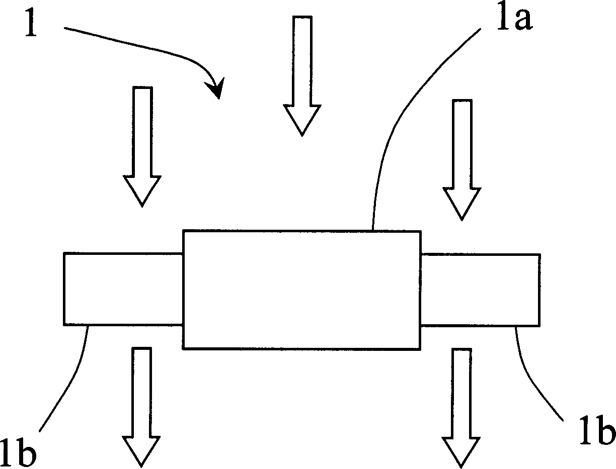 Airflow generating structure and the device thereof