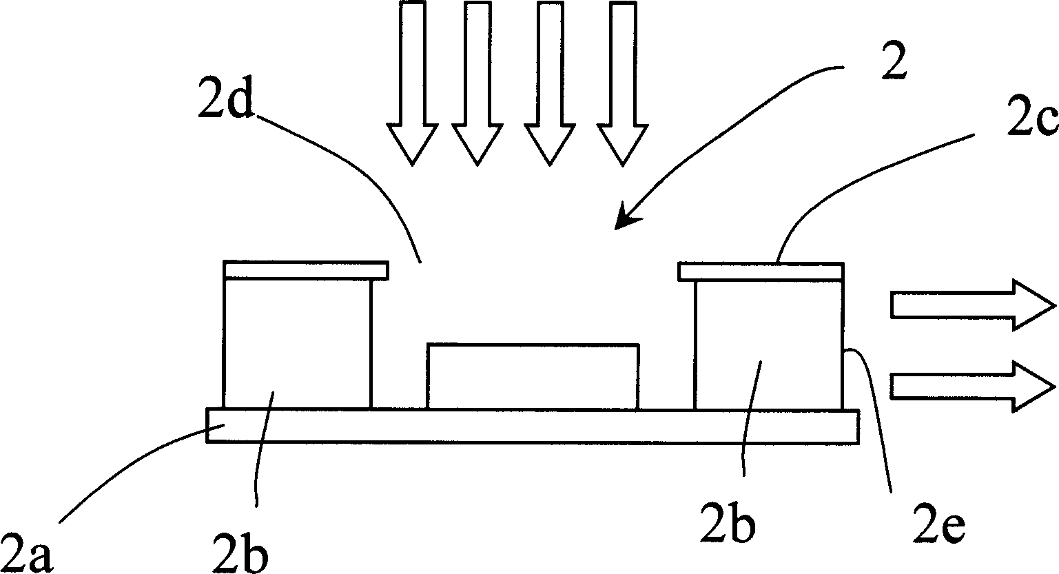 Airflow generating structure and the device thereof