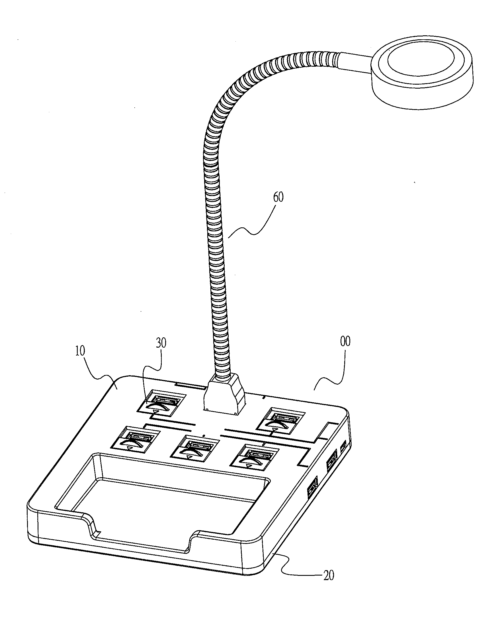 Multi-function universal serial bus weight bearing platform device