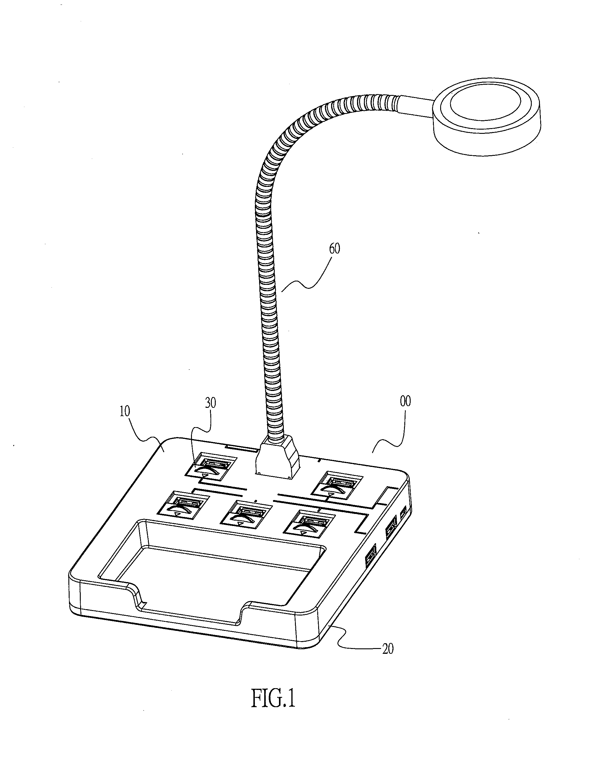 Multi-function universal serial bus weight bearing platform device