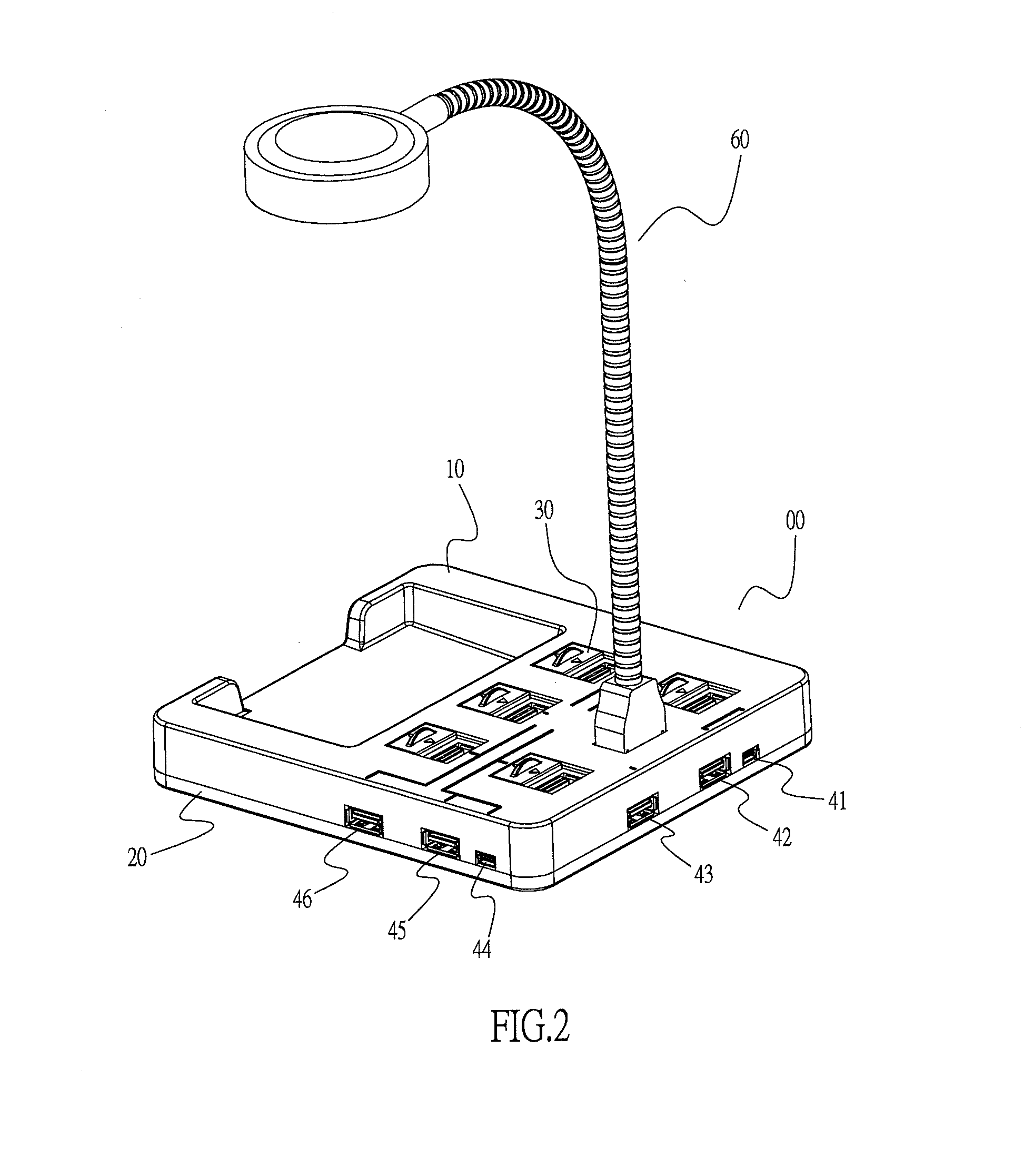 Multi-function universal serial bus weight bearing platform device