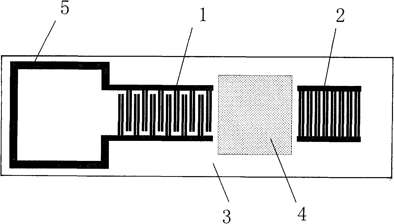 Acoustic surface wave icing sensor capable of accessing wirelessly