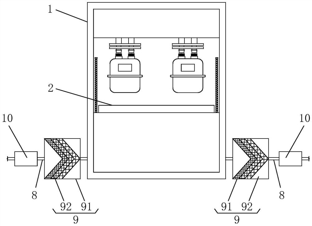 Detection water tank of water tightness detection device