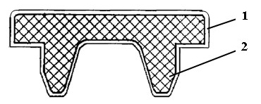 Fluorocarbon film rubber plug and preparation method thereof