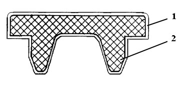 Fluorocarbon film rubber plug and preparation method thereof