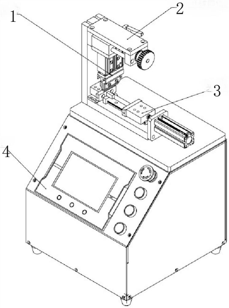 Carbon brush connection resistor test platform