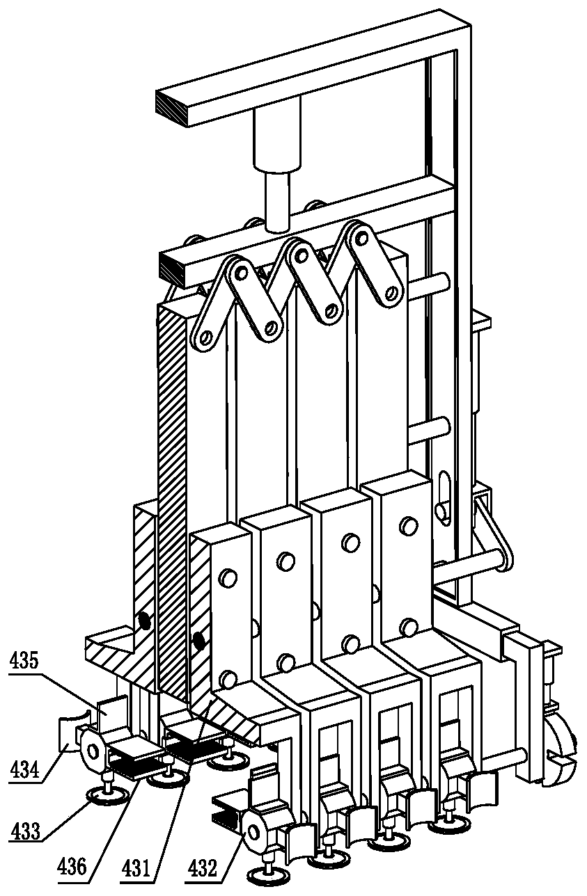 Warehouse logistics goods automatic clamping carrier