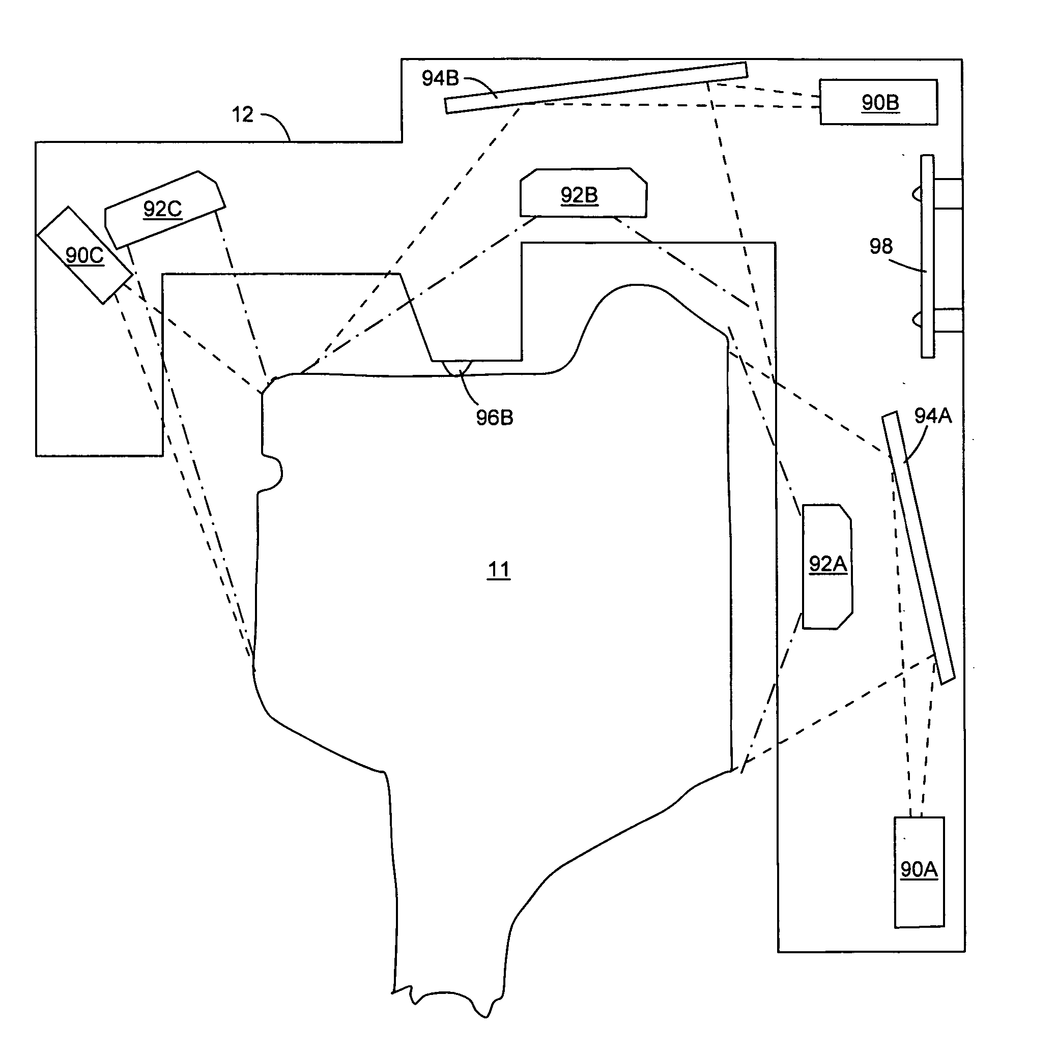 Portable electronic measurement