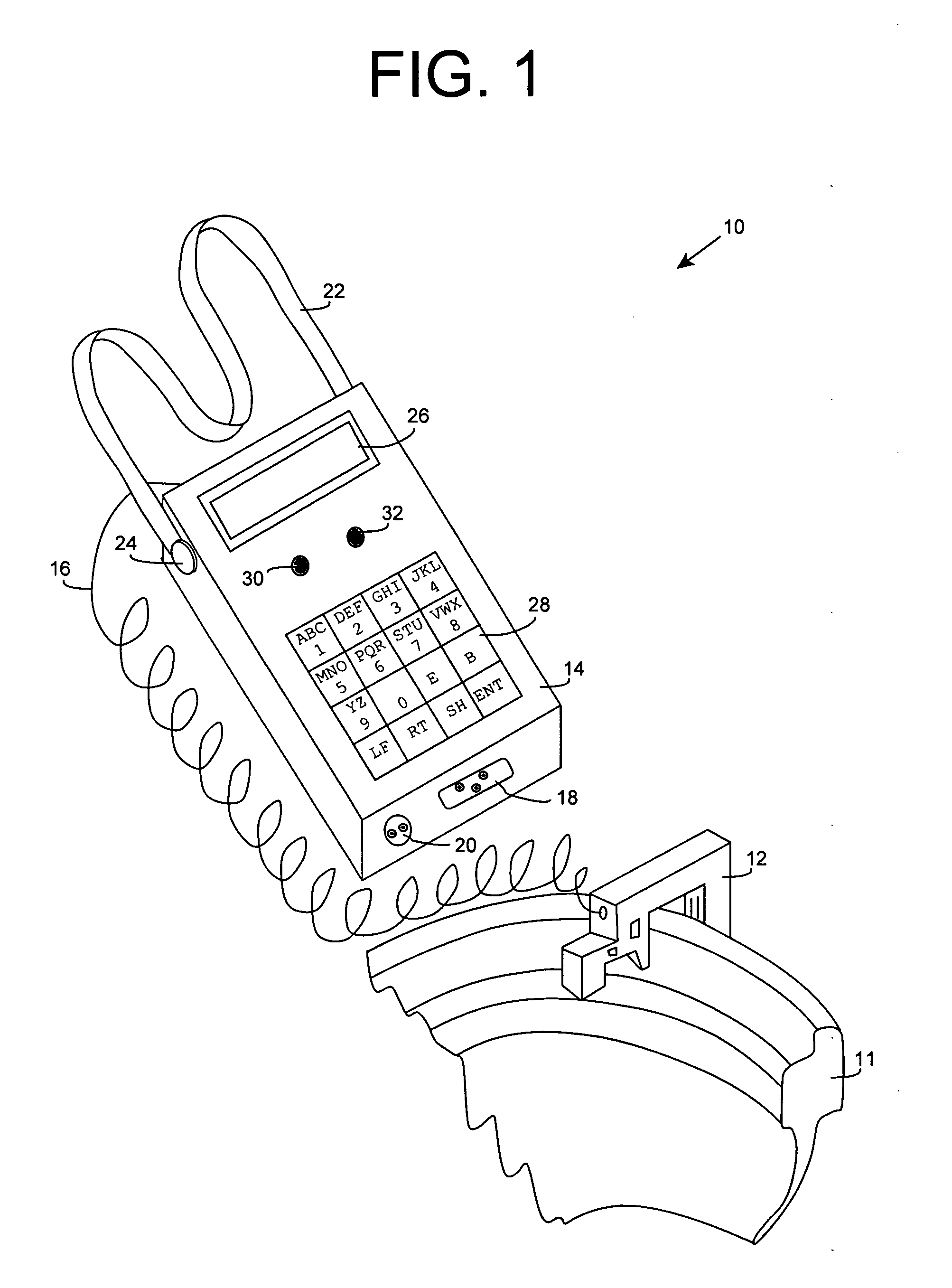 Portable electronic measurement