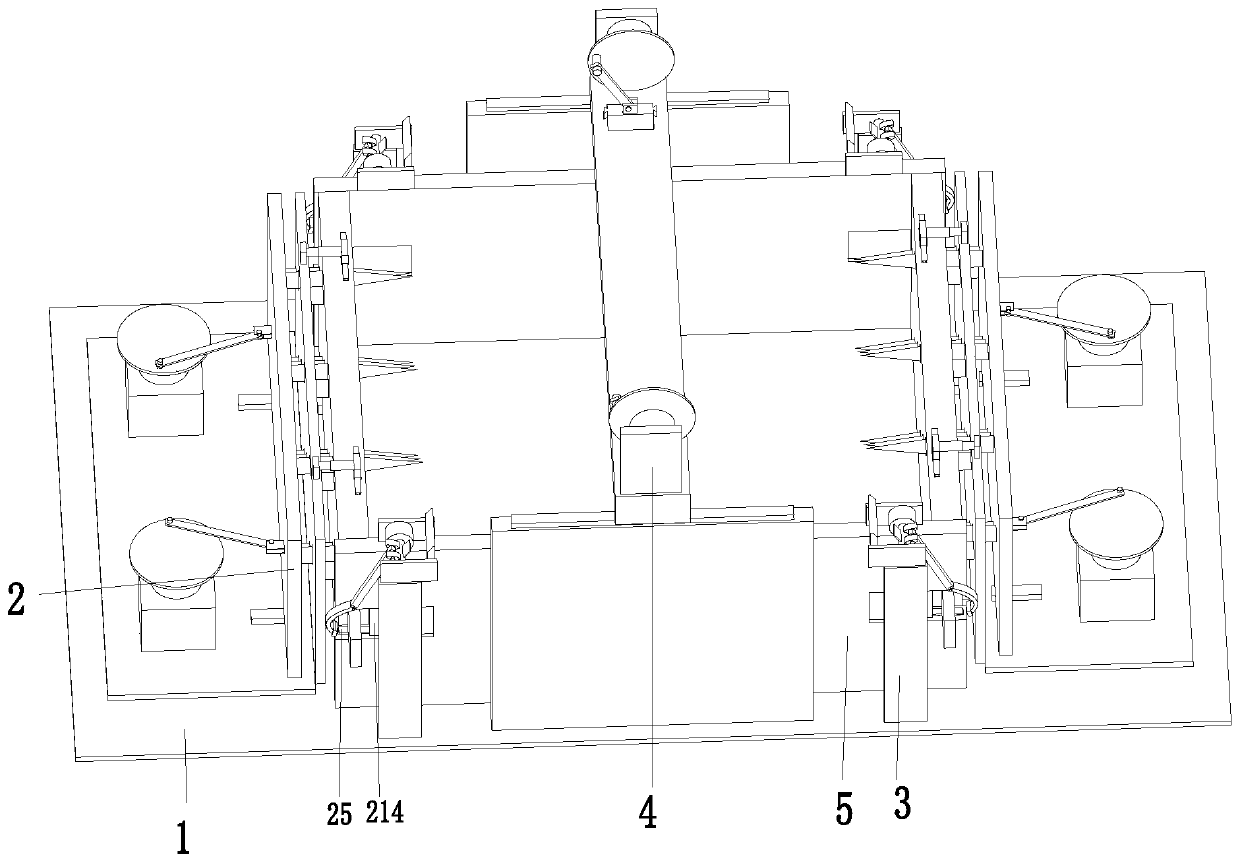 Molding sand production system for sand mold precision casting