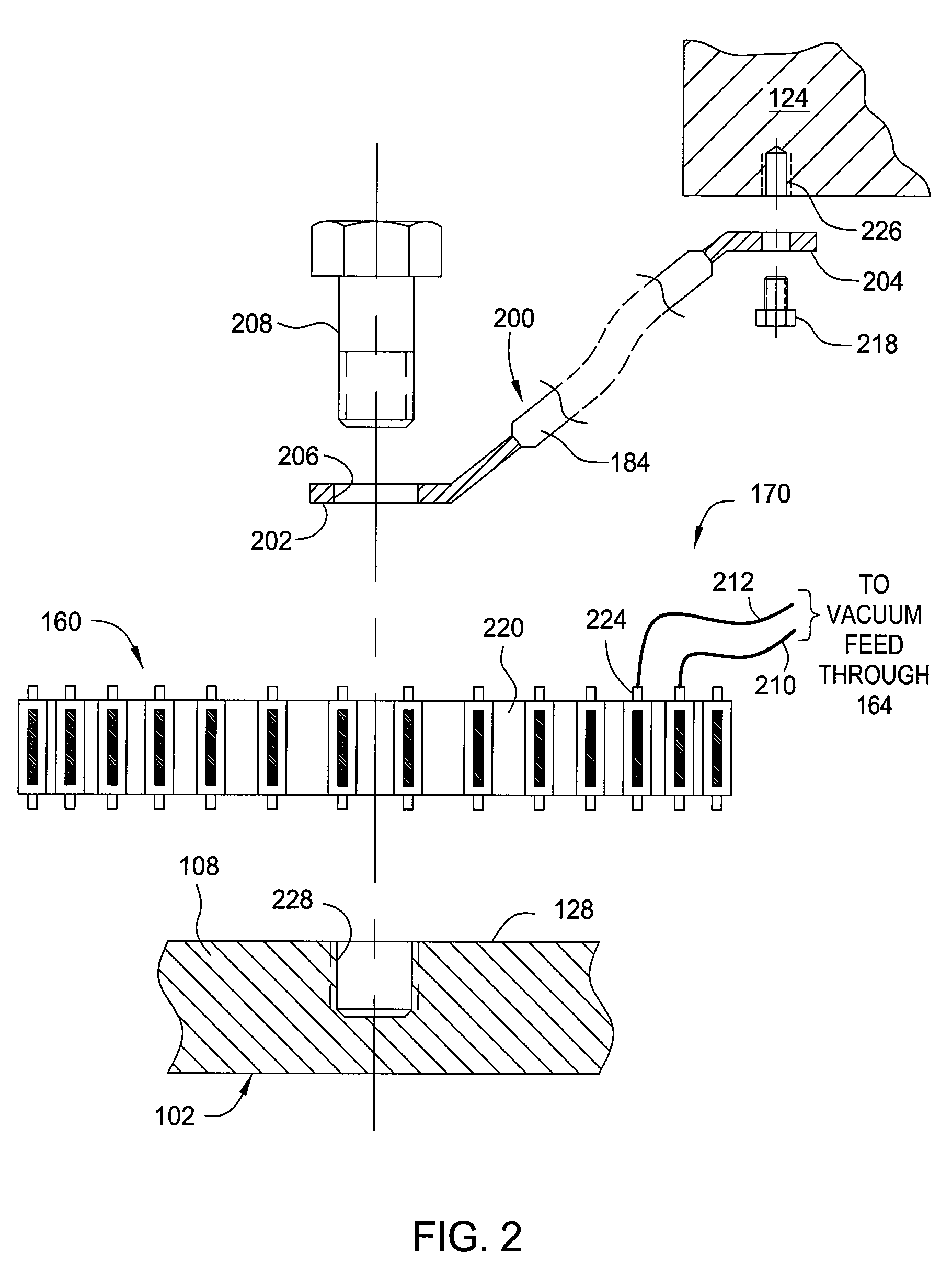 Plasma processing chamber with ground member integrity indicator and method for using the same