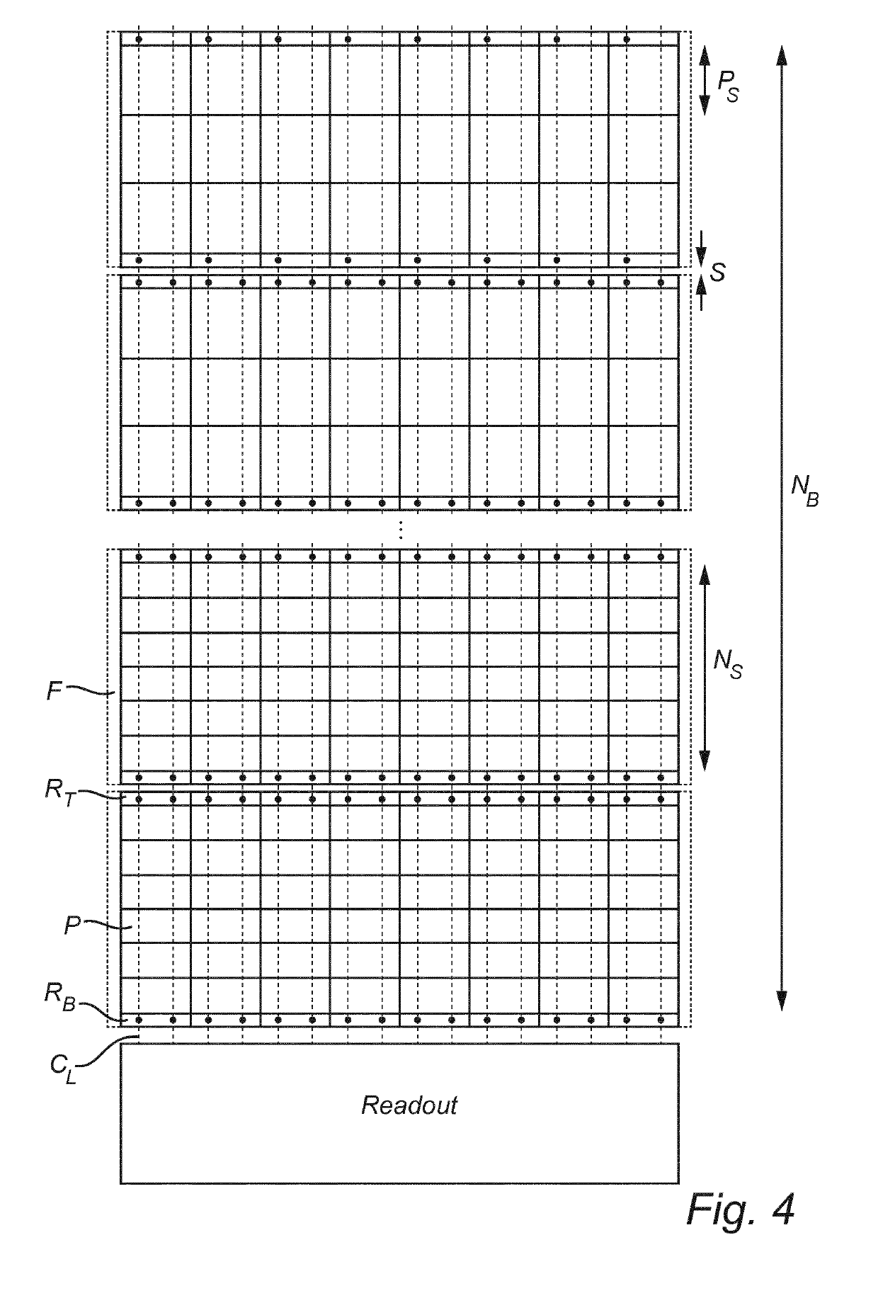 Imaging sensor and method for reading out image information