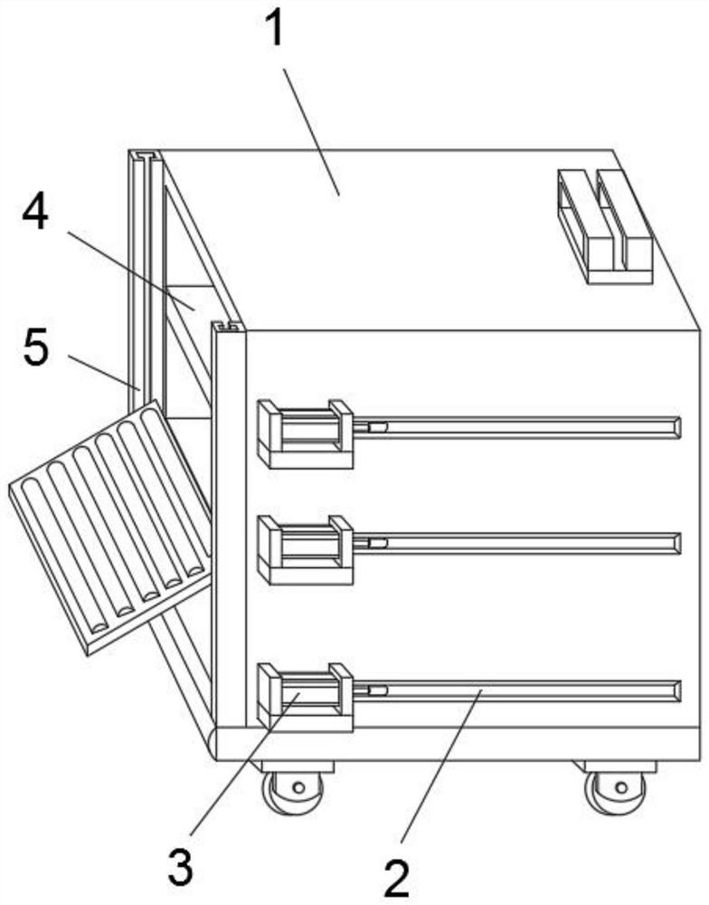 A transport device for diode processing line and its working method