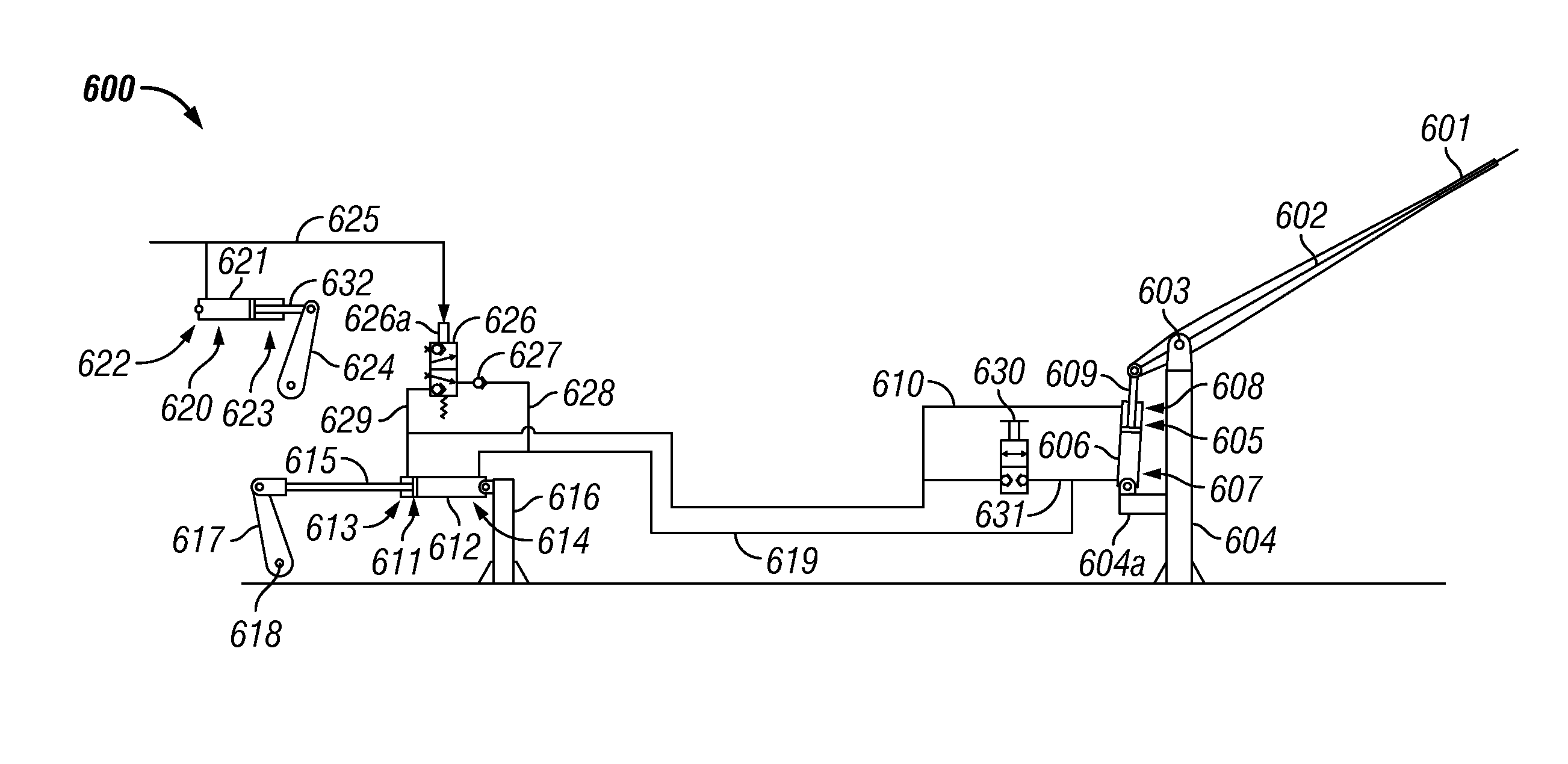 Linkage assembly for drilling or mobile well servicing rig braking system