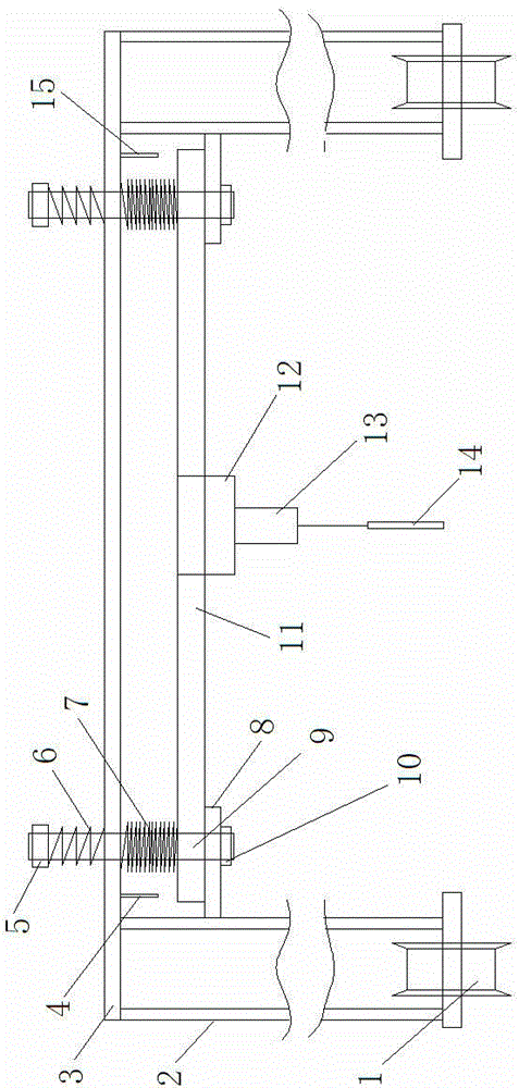 Automatic ascending protection device for drill bit in incoming coal sampling machine