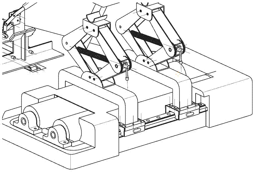 Wheelchair racing car training platform