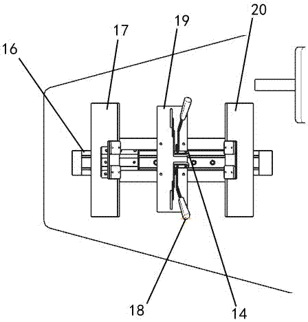 Wheelchair racing car training platform