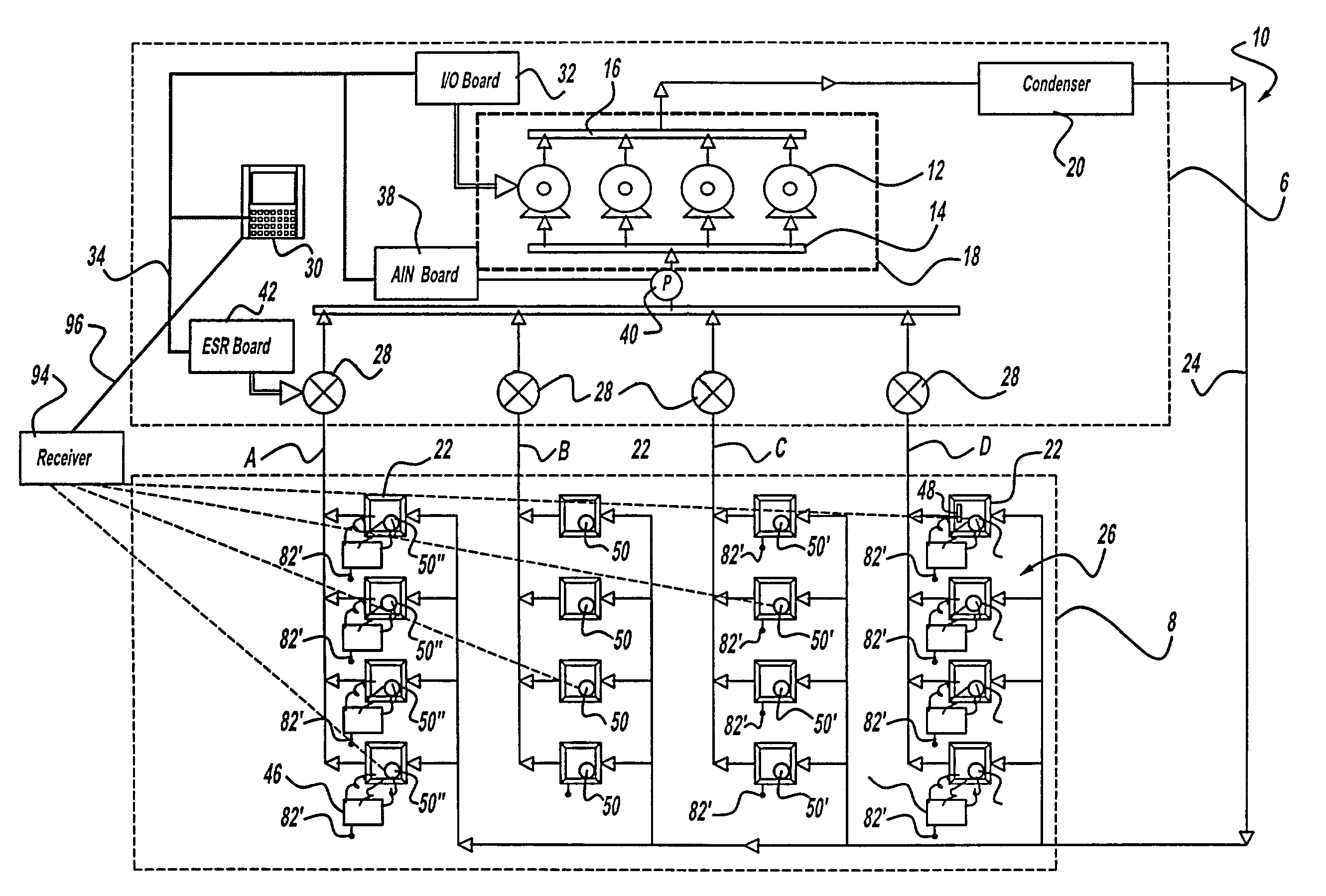 Wireless method for monitoring and controlling food temperature