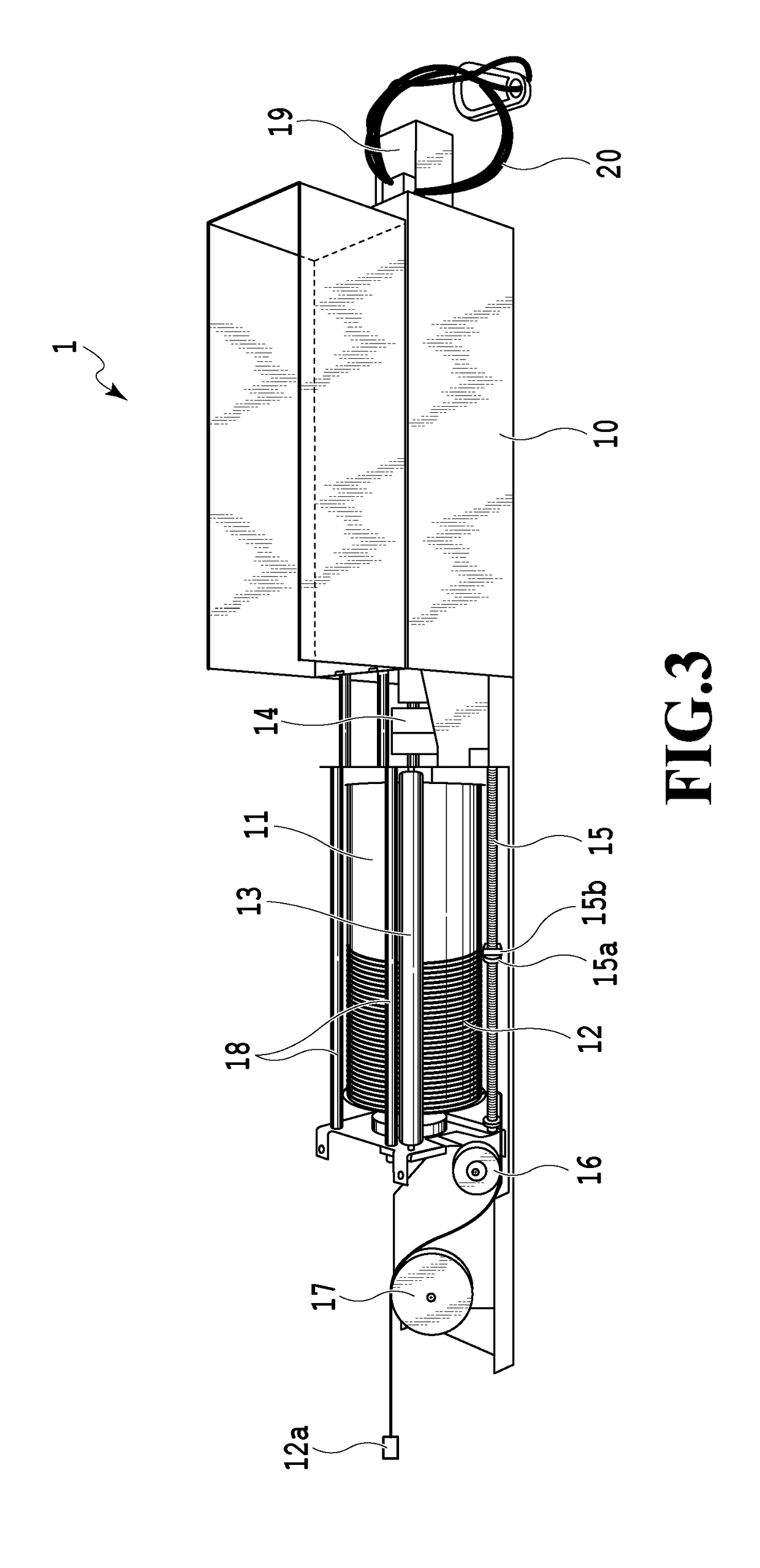 Lighting elevating apparatus