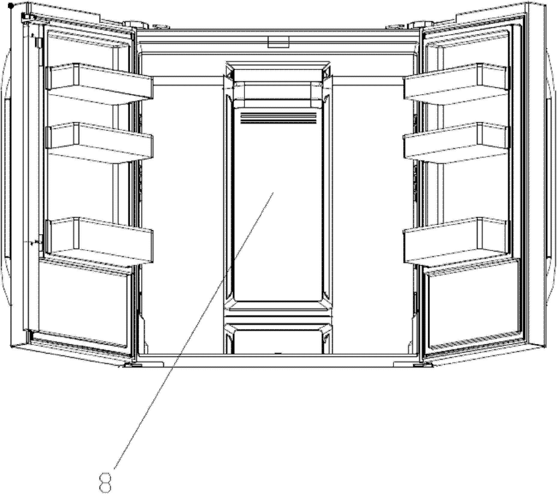 Backlight lighting device and backlight lighting method thereof