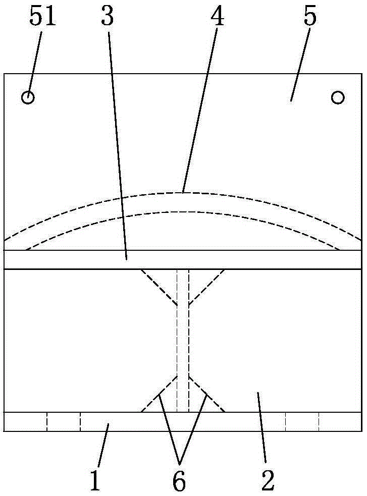 Steel strand support part of foundation pit support internal support system