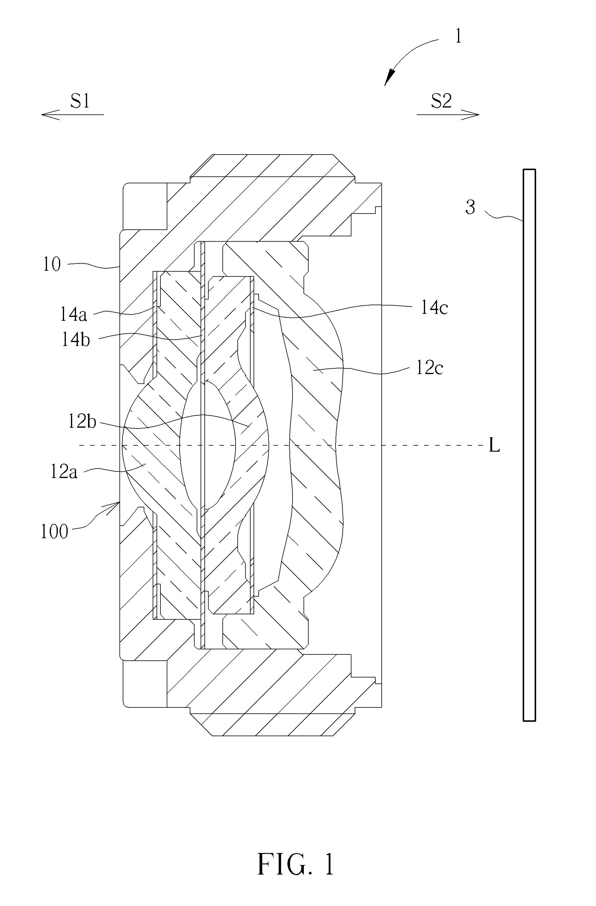 Imaging lens and spacer adapted to imaging lens