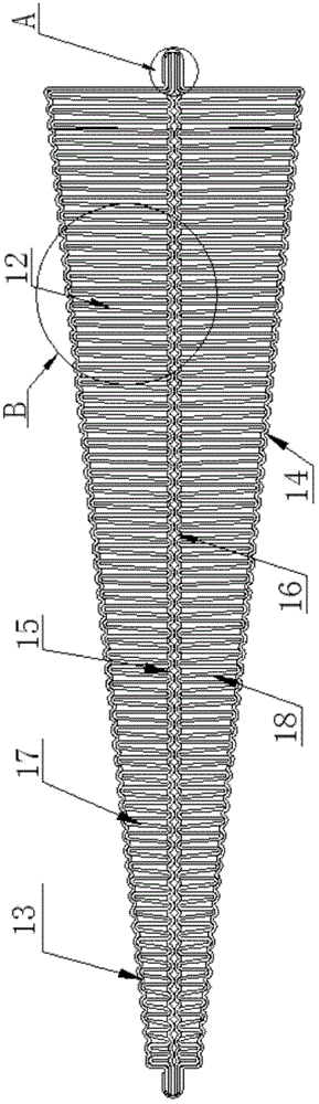 Combined type metal heating body infrared oven plate