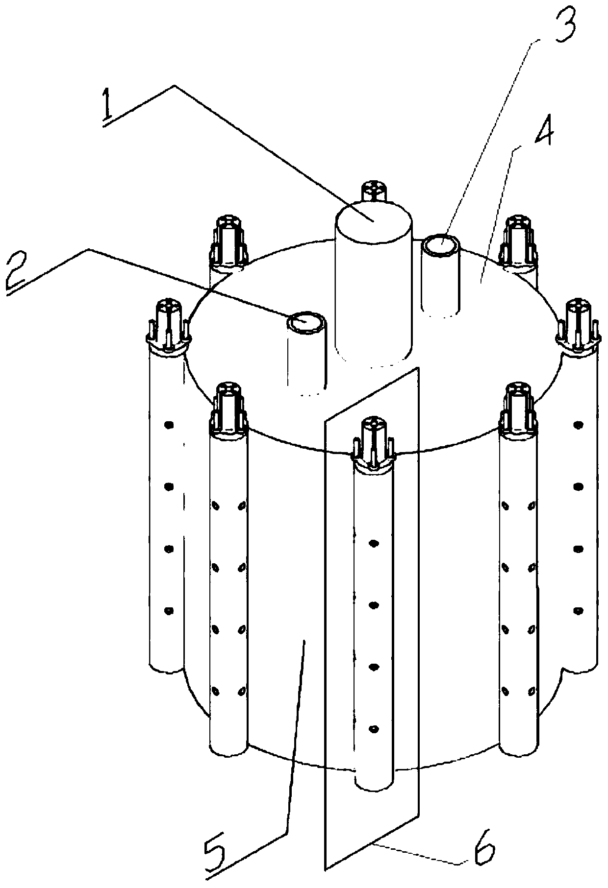 Reinforced spiral pipe and reinforced spiral pipe suction barrel foundation and using method thereof