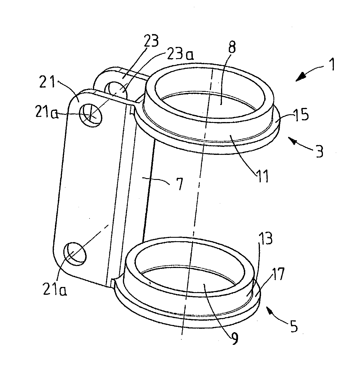 Knuckle bracket for a strut-type shock absorber