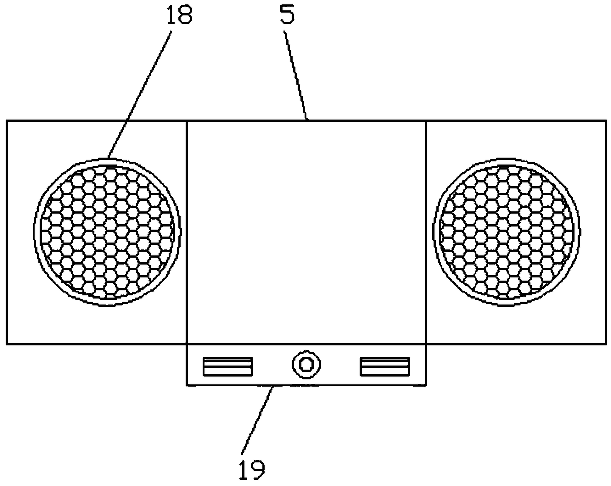 Convenient-to-stretch-and-retract lifting and carrying device for intensive care bed