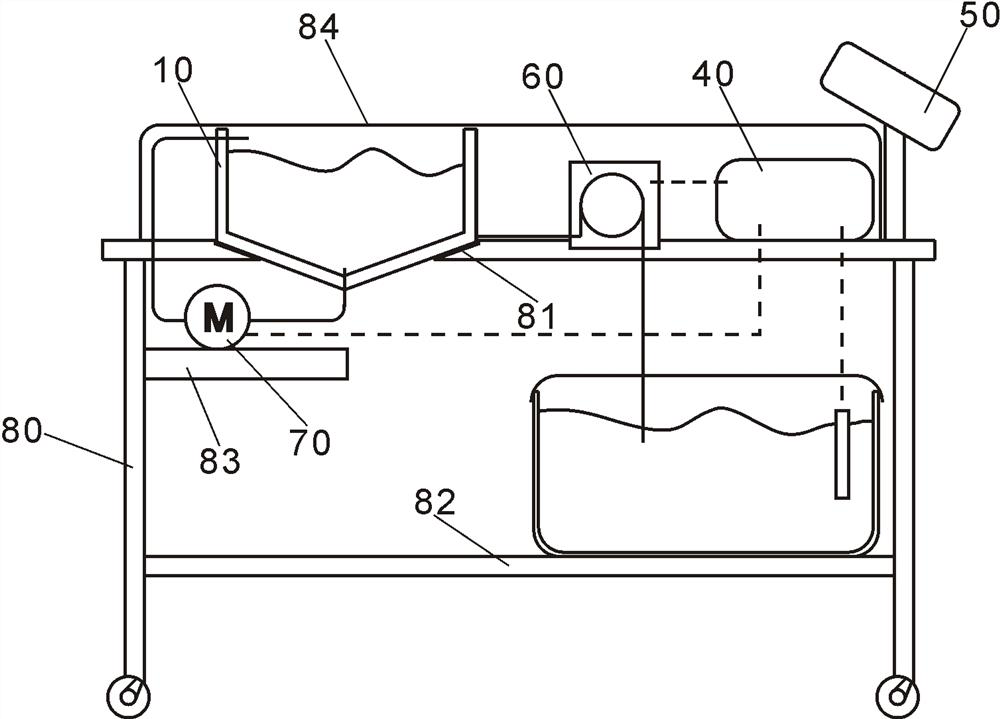 Control system capable of automatically balancing turbidity in real time