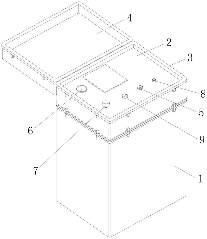 Portable muscular fascia release device for dredging collaterals and preserving health