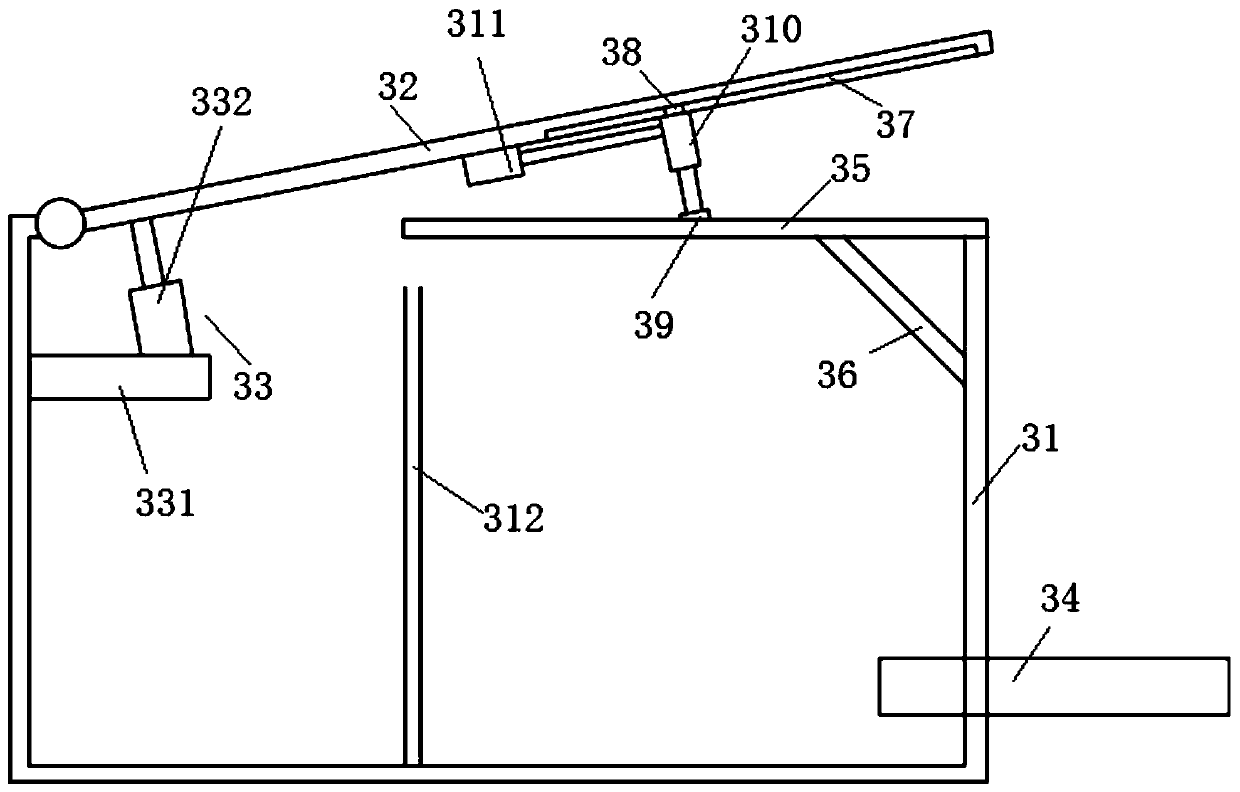 Solar power generation and dew collection and utilization device in coastal deserts