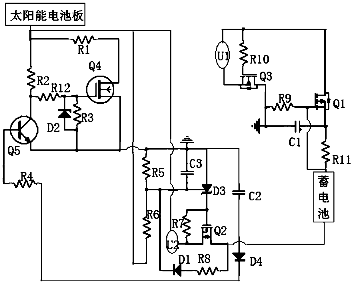 Solar power generation and dew collection and utilization device in coastal deserts