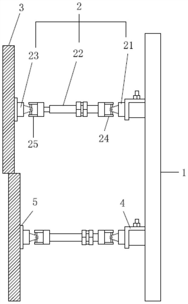 Adjustable concave-convex modeling stone curtain wall unit type design structure