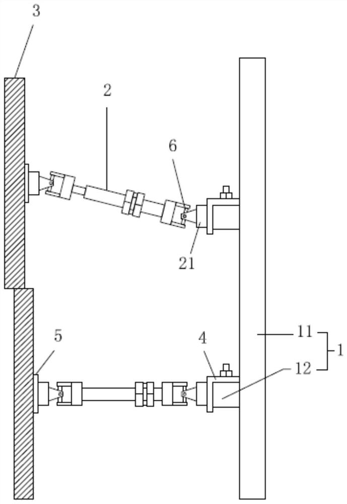 Adjustable concave-convex modeling stone curtain wall unit type design structure