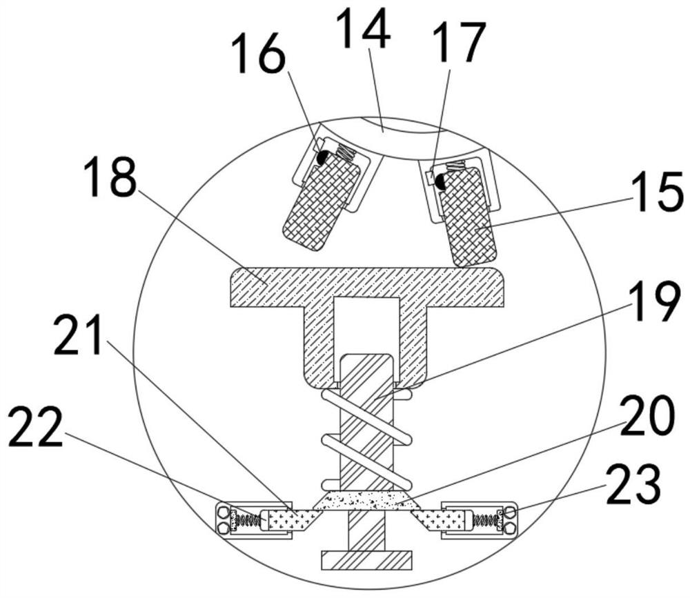 Auxiliary device for hot-method production process of precoated sand before molding