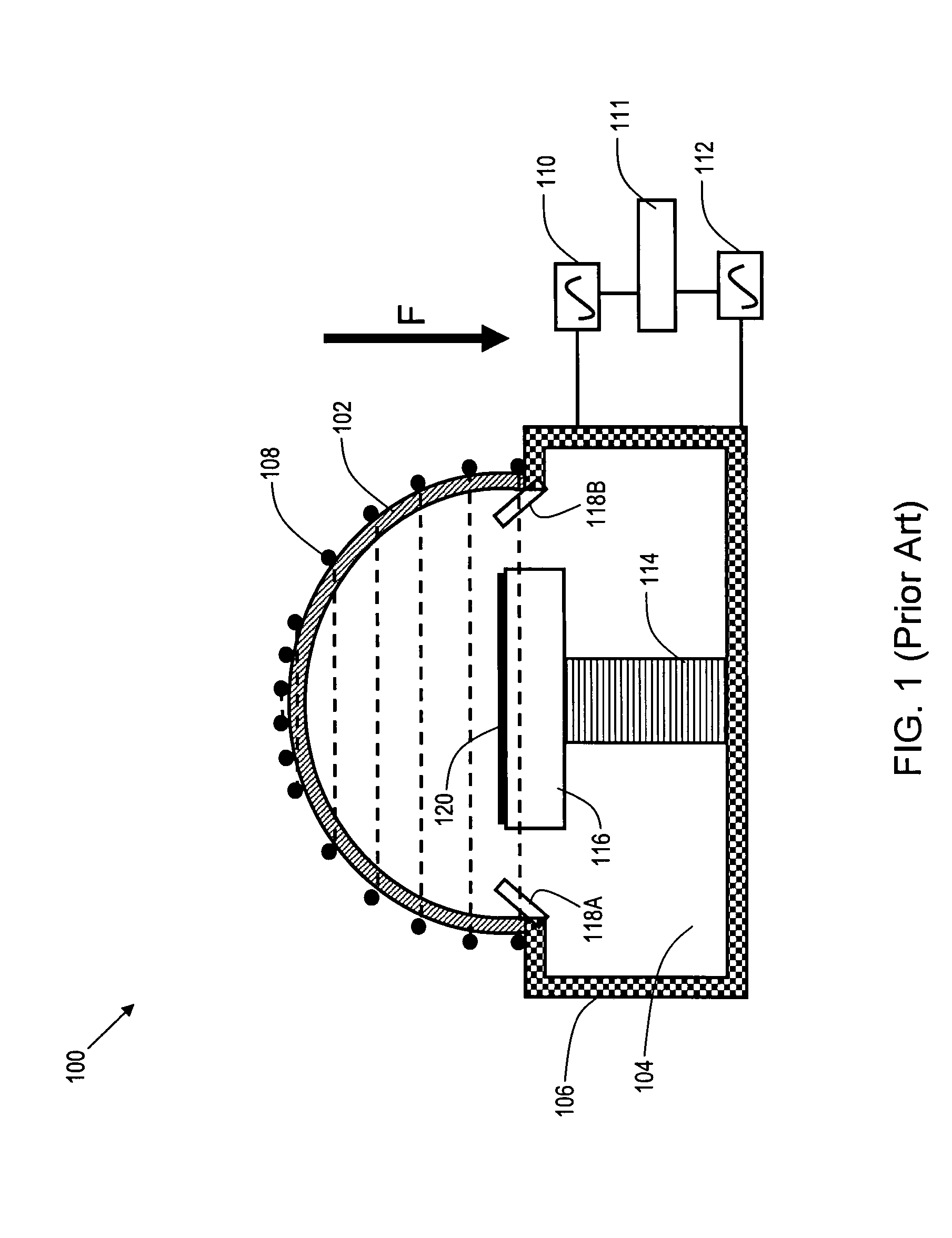 Method and apparatus for angular high density plasma chemical vapor deposition