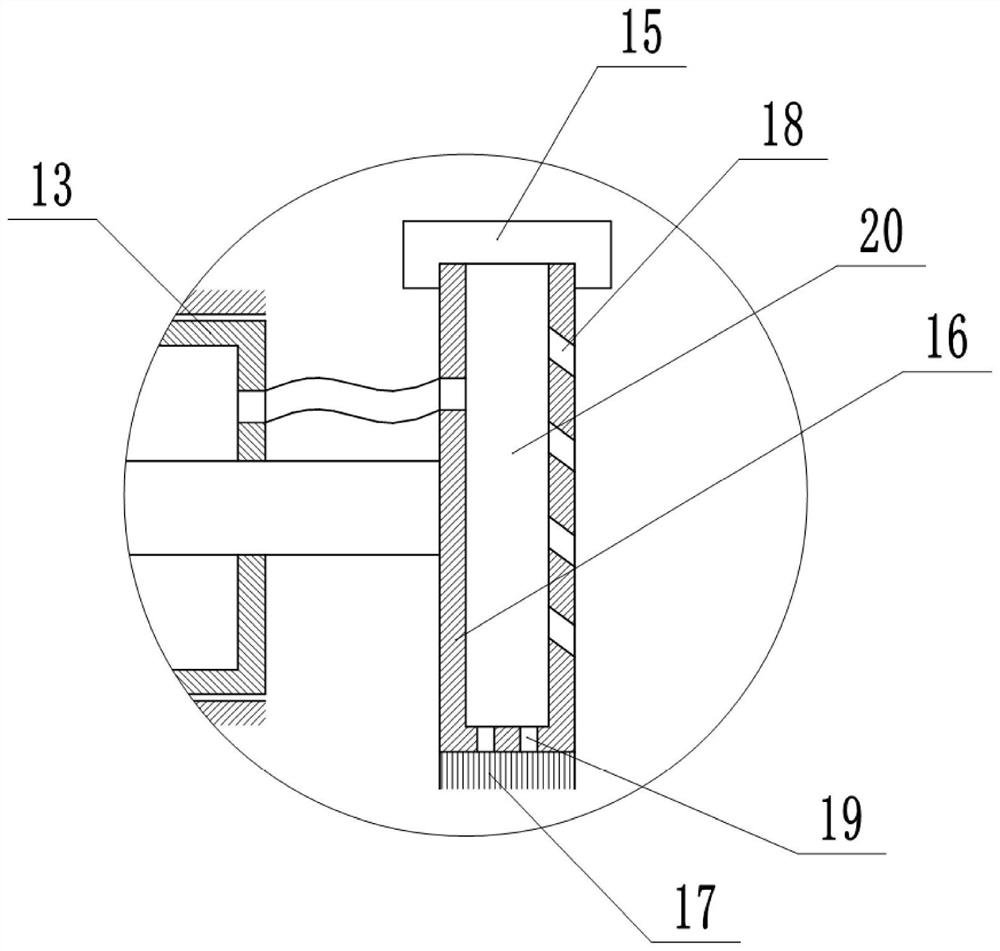 Stamping die for axle tube parts