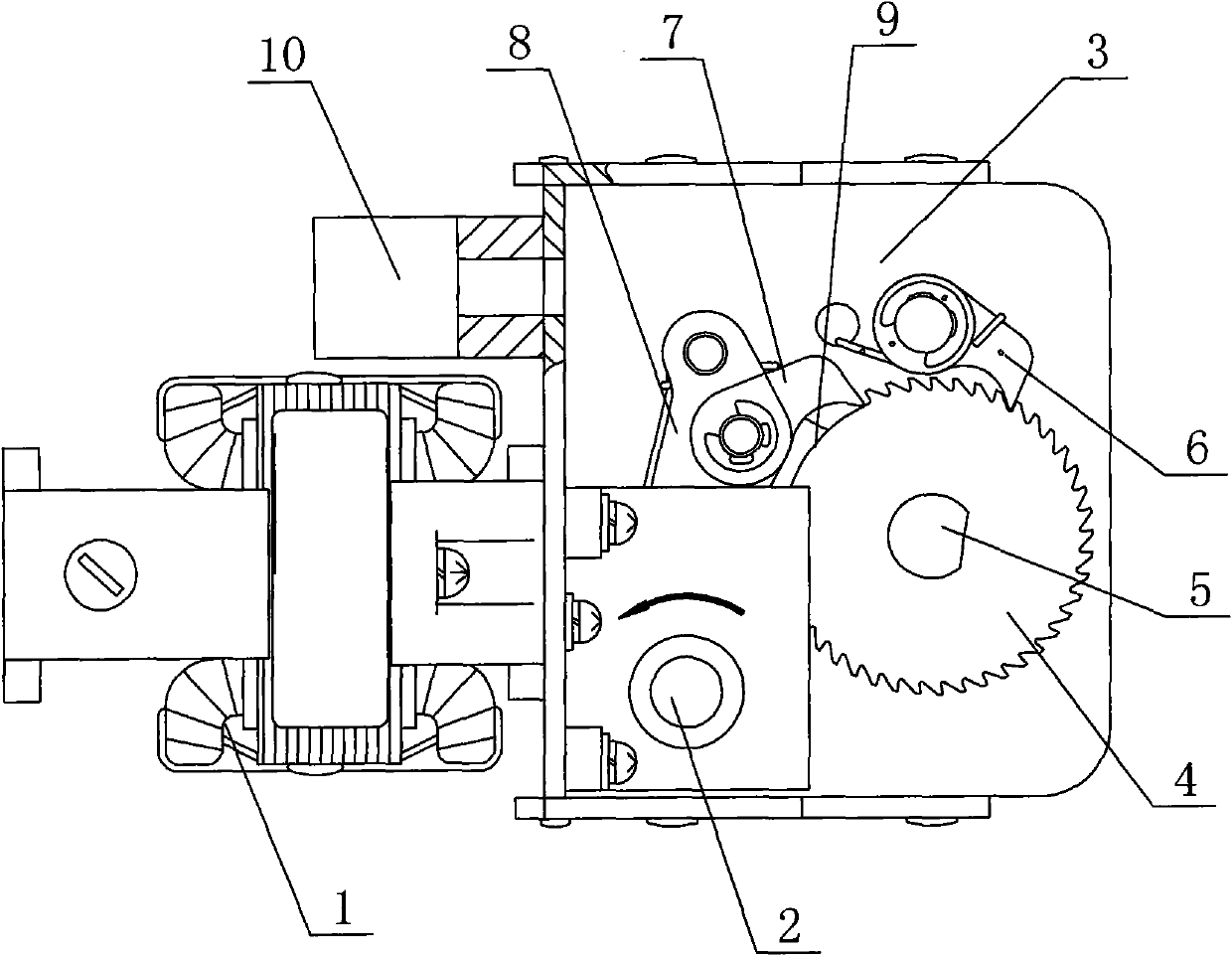 Intelligent universal type motor-operating mechanism of breaker