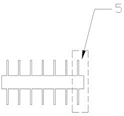 Broadband miniaturization large-time delay non-dispersion micro-strip delay line