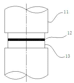 Power transmission line concrete rod weld joint corrosion prevention method